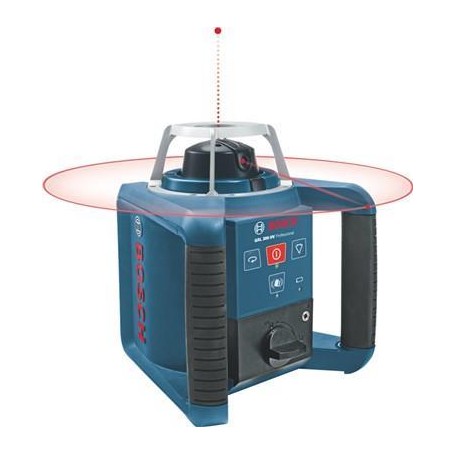 Rotationslaser GRL 300 HV Professional, mit Halterung (blau/schwarz, Koffer) (0601061501)