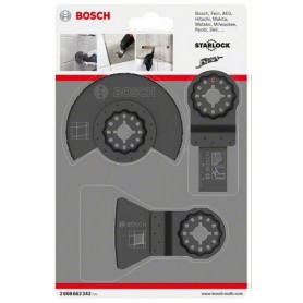 Starlock Fliesen-Basis-Set, 3-teilig (fr Multifunktionswerkzeuge) (2608662342)