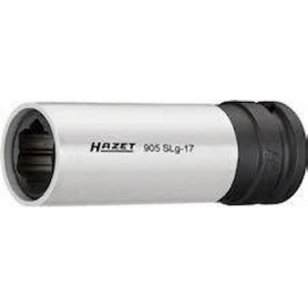 Steckschlssel 905SLG-17, 1/2" (wei, mit farbiger Hlse, fr Alu-Felgen, 17mm)