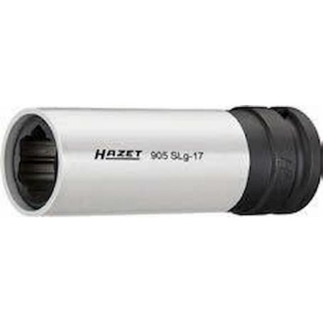 Steckschlssel 905SLG-17, 1/2" (wei, mit farbiger Hlse, fr Alu-Felgen, 17mm)