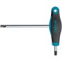 Schraubendreher 829KKT-T40, mit T-Griff (blau/schwarz, mit Kugelkopf)
