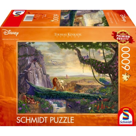 Thomas Kinkade Studios: Disney Dreams Collection - The Lion King, Return to Pride Rock (6000 Teile) (57396)
