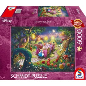 Thomas Kinkade Studios: Disney Dreams Collection - Alice in Wonderland, Mad Hatter?s Tea Party (6000 Teile) (57398)