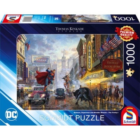 Thomas Kinkade Studios: DC - Batman, Superman and Wonder Woman ? The Trinity (1000 Teile) (57589)