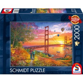 Spaziergang zur Golden Gate Bridge (2000 Teile) (59773)