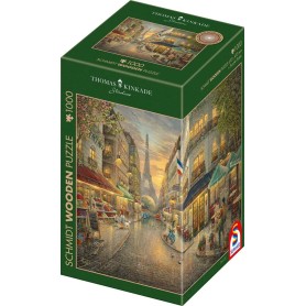 Holzpuzzle Thomas Kinkade Studios: Malerisches Paris (1000 Teile) (59798)