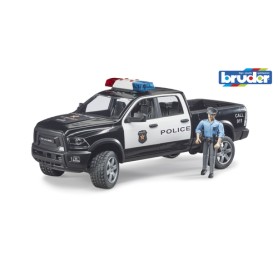 RAM 2500 Polizei Pickup  (schwarz/wei, Inkl. Polizist) (02505)