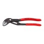 Cobra 87 01 180, 180mm, Rohr- / Wasserpumpen-Zange (schwarz/rot, Wasserpumpenzange, 18-fach verstellbar)