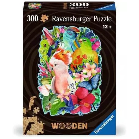 Wodden Puzzle Exotische Vgel (300 Teile) (12000760)