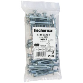 Hohlraum-Metalldbel HM 6x52 S B (silber, 20 Stck, mit Schraube) (48043)