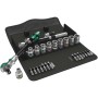 8100 SC 6 Zyklop Speed-Knarrensatz, 28-teilig (schwarz/grn, 1/2", Speed-Knarre mit schwenkbarem Kopf) (05004076001)