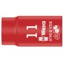 VDE Zyklop-Steckschlssel-Einsatz, 11mm, 3/8" (rot/gelb, isoliert bis 1.000 Volt) (05004955001)
