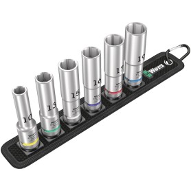 Belt C Deep 1 Steckschlsseleinsatz-Satz, 1/2" (schwarz, 6-teilig, lang) (05004565001)