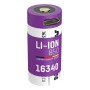Li-Ion Akku 16340 850mAh mit Ladebuchse (1300-0015)