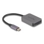 USB Type-C Card Reader fr SD oder Micro SD Speicherkarten (grau) (91009)