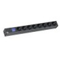Bachmann BlueNet BN0500 unità di distribuzione dell'energia (PDU) 8 presa(e) AC Nero (800.2054)