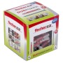 Dbel DUOPOWER 8x65 S LD (hellgrau/rot, 25 Stck, mit Schraube) (538256)