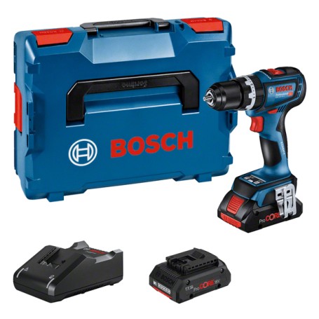 Bosch GSB 18V-90 C 2100 Giri/min Nero, Blu (06019K6105)