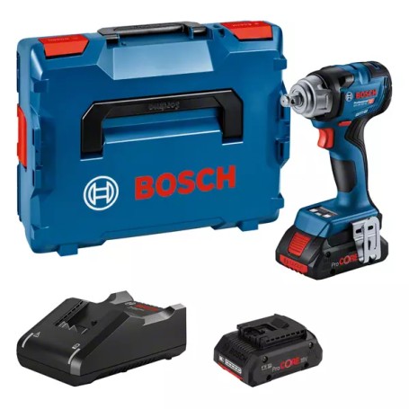 Bosch GDS 18V-330 HC PROFESSIONAL 1/2" 2800 Giri/min 560 Nm Nero, Blu, Rosso (06019L5002)