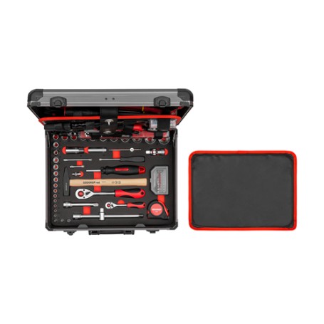 red Universalsatz ALLROUND im Alukoffer, 138-teilig (mit Umschalt-Knarre, SW 8mm - 24mm) (R46007138)