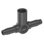 Micro-Drip-System T-Stck fr Sprhdsen/Endtropfer, 4,6mm (3/16") (dunkelgrau, 5 Stck, Modell 2023) (13216-20)