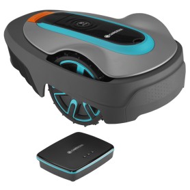 Mhroboter smart SILENO city 600m Set (grau/trkis, Li-Ionen Akku 2,1Ah, mit smart Gateway, LONA-Technologie) (19603-60)