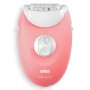 Braun Silk-épil 3 SES 3-176 20 pinzette Rosa, Bianco