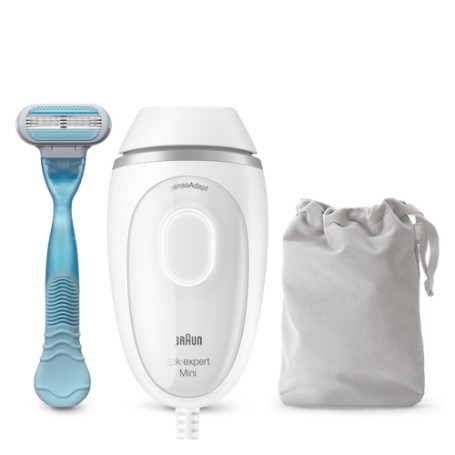 Braun Silk-expert Mini PL1124 Epilatore A Luce Pulsata Di Ultima Generazione Per Donna, Epilazione Permanente Dei Peli Visibili,