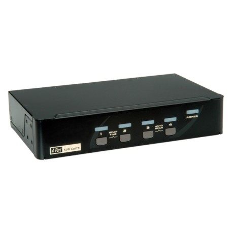 ROLINE 14.01.3329 switch per keyboard-video-mouse (kvm) Nero (14.01.3329)