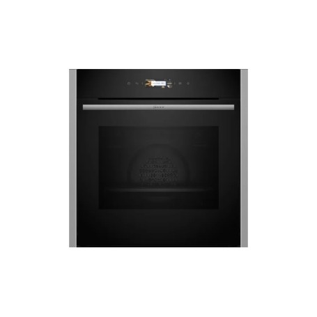 Neff N 70 B24CR71N0 forno 71 L A+ Nero, Acciaio inox
