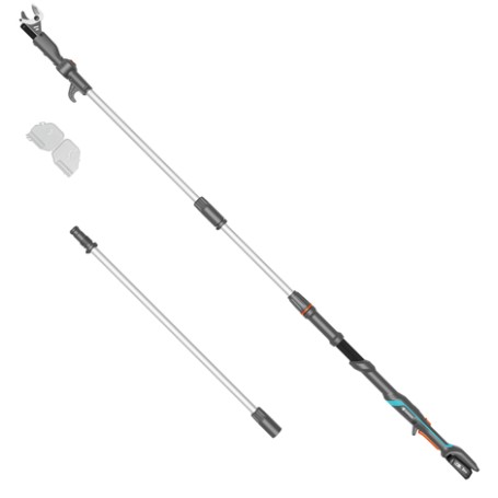 Gardena 14776-20 potatrice elettrica 2,8 cm 18 V Ioni di Litio Nero, Argento