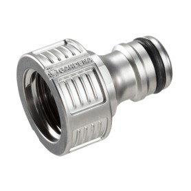 Premium Hahnverbinder 21mm (G 1/2") (silber) (18240-20)