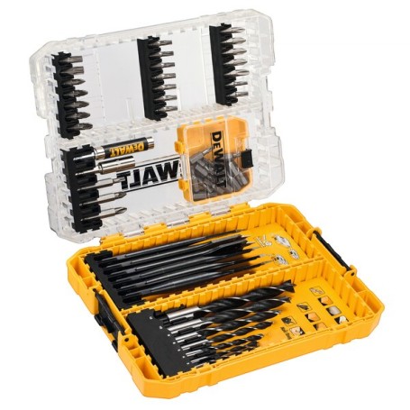 Bit- und Holzbohrer-Set DT70758, EXTREME IMPACT, Bohrer- & Bit-Satz (57-teilig, in TOUGHCASE) (DT70758-QZ)