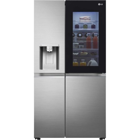 LG GSXV91PZAE frigorifero side-by-side Libera installazione 635 L E Nero, Acciaio inossidabile (GSXV91PZAE)