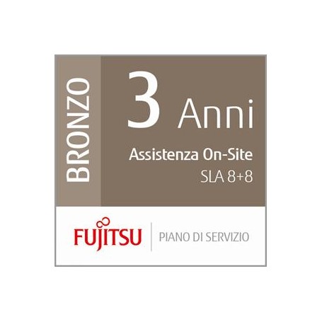 Fujitsu 3 Years On-Site Service 8+8 (U3-BRZE-NET)