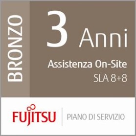 Fujitsu 3 Years On-Site Service 8+8 (U3-BRZE-DEP)