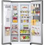 LG GSXV91PZAE frigorifero side-by-side Libera installazione 635 L E Nero, Acciaio inossidabile (GSXV91PZAE)