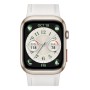 Watch D2 (Luca-B10L) (gold, weies Lederarmband) (55020DJF)