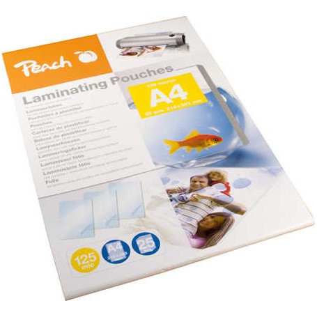 Peach PPR525-02 pellicola per plastificatrice 25 pz