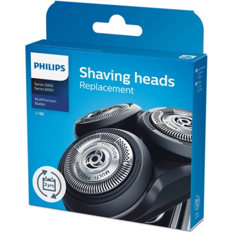 Philips SHAVER Series 5000 Testine di rasatura con lame MultiPrecision (8710103736691)
