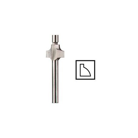 HSS Abrundfrser mit Anlaufzapfen  9,5mm (612) (1 Stck, Schaft  3,2mm) (2615061232)