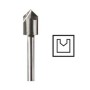 HSS V-Nutfrser  6,4mm (640) (1 Stck, Schaft  3,2mm) (2615064032)
