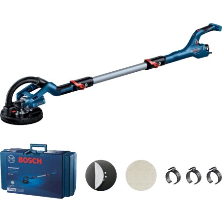 Bosch GTR 55-225 Levigatrice per cartongesso 910 Giri/min Nero, Blu 550 W (06017D4000)