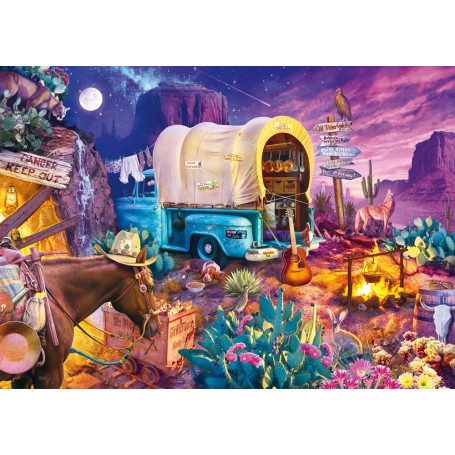 Jeff Haynie: Romantisches Wildwest-Camping (1000 Teile) (58576)