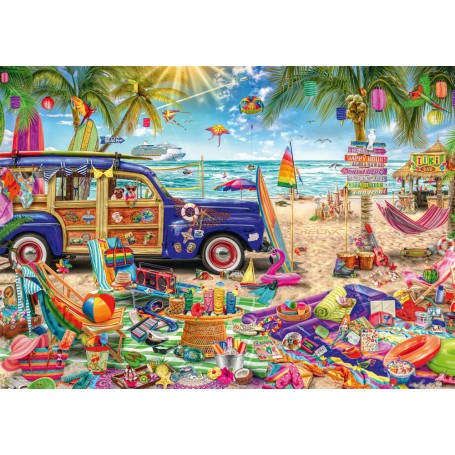 Sonnige Auszeit am Strand (1000 Teile) (59793)