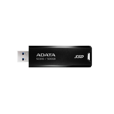 ADATA SC610 500 GB USB tipo A 3.2 Gen 2 (3.1 Gen 2) Nero (SC610-500G-CBK/RD)