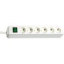 Brennenstuhl Eco prolunghe e multiple 1,5 m 6 presa(e) AC Bianco (1159520015)