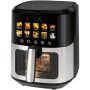 ProfiCook PC-FR 1286 H friggitrice Singolo 6,5 L Indipendente 1700 W Friggitrice ad aria calda Nero, Acciaio inox (501286)