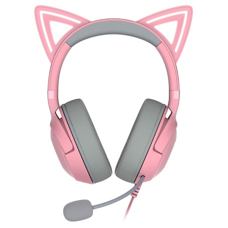 Razer Kraken Kitty V2 - Quartz ed. Cuffia Cablata a padiglione Rosa (RZ04-04730200-R3M1)