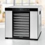 Drrautomat DA 1050 (edelstahl/schwarz, 1.100 Watt, Drrflche 39,4cm x 38cm pro Ebene)